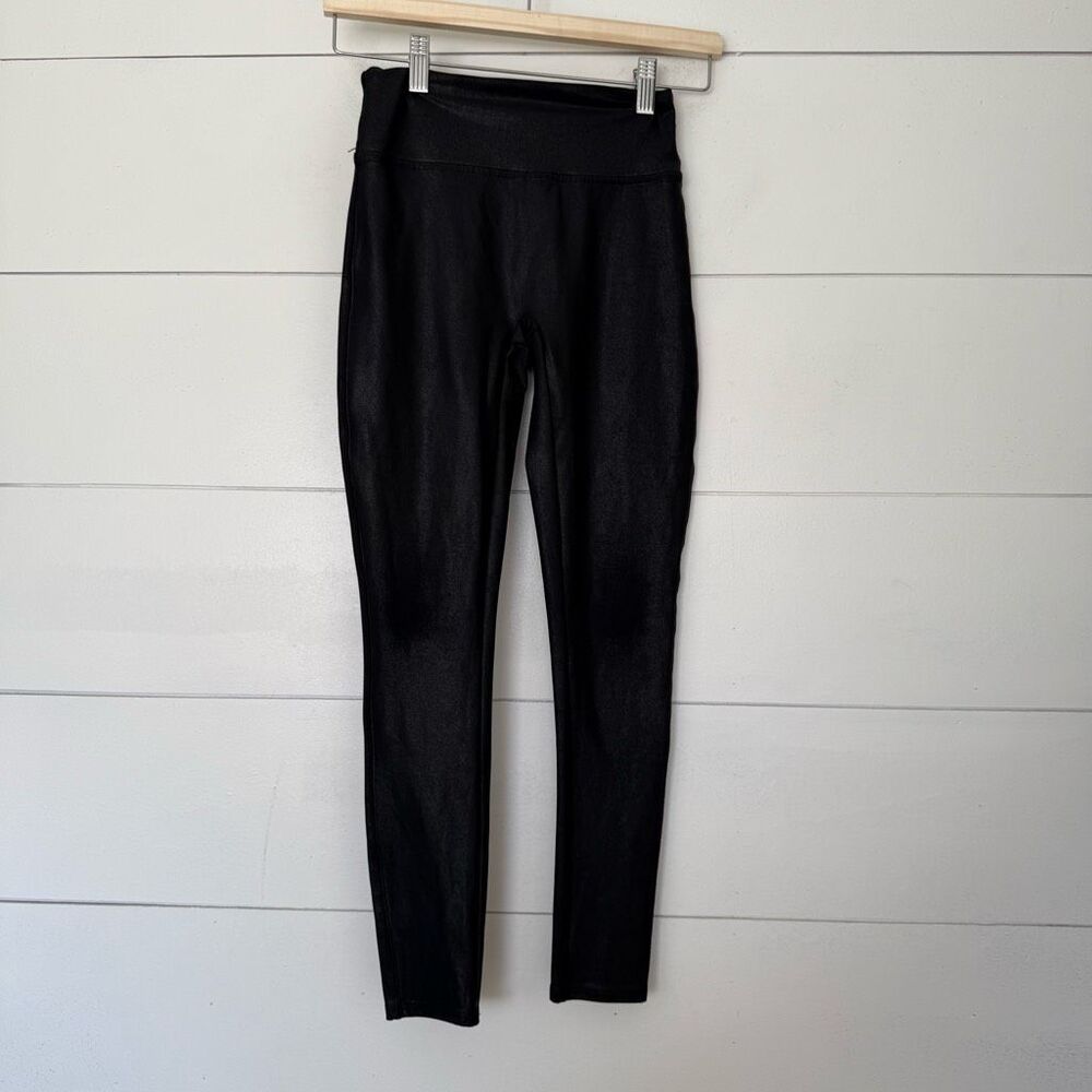 Spanx Women’s Large Faux Leather Leggings